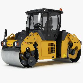 Articulated Tandem Road Roller Generic